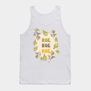 Roe Roe Roe Floral Look Tank Top